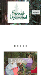 Mobile Screenshot of forestunlimited.org